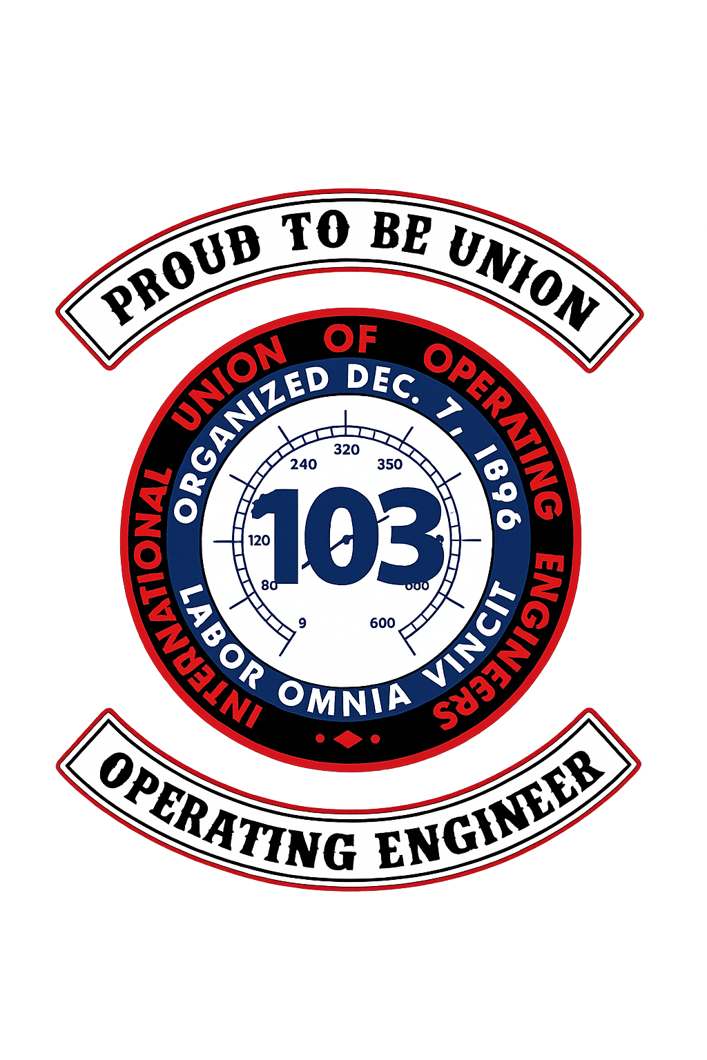 Union Operating Engineer Patch